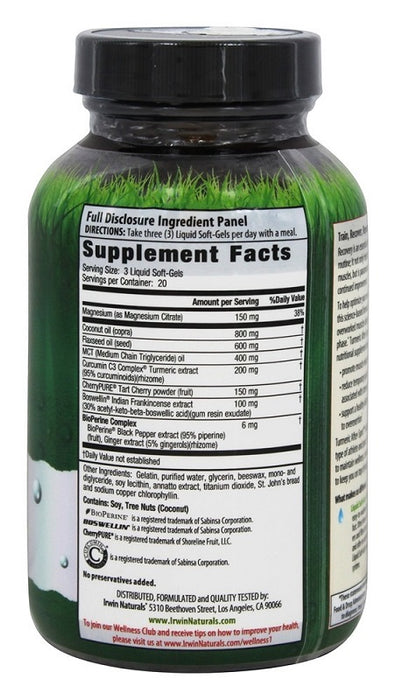 irwin-naturals-turmeric-after-sport-with-magnesium-60-liquid-softgels - Supplements-Natural & Organic Vitamins-Essentials4me