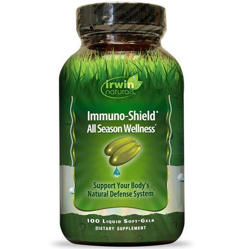 irwin-naturals-immuno-shield-all-season-wellness-100-liquid-soft-gels - Supplements-Natural & Organic Vitamins-Essentials4me
