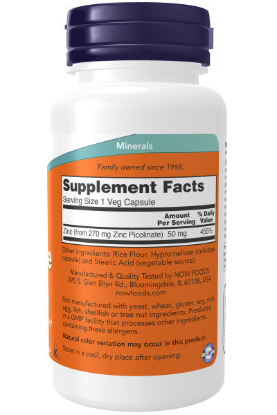 zinc-picolinate - Supplements-Natural & Organic Vitamins-Essentials4me