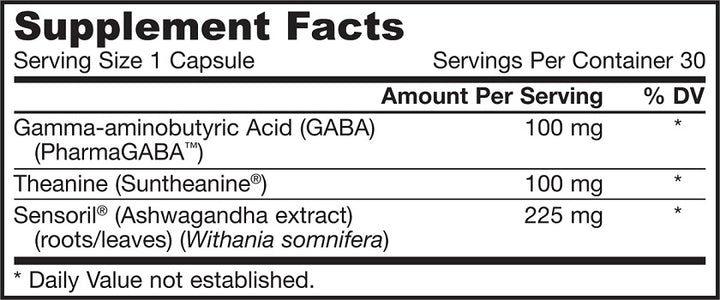 jarrow-formulas-gaba-soothe-30-capsules - Supplements-Natural & Organic Vitamins-Essentials4me