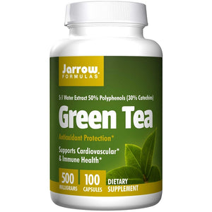 jarrow-formulas-green-tea-500-mg-100-capsules - Supplements-Natural & Organic Vitamins-Essentials4me