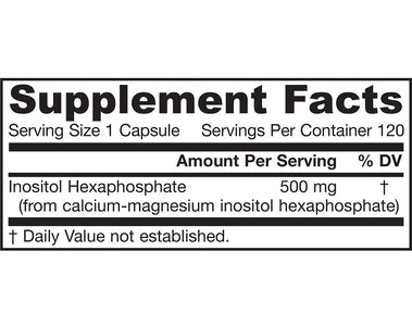 jarrow-formulas-ip6-500-mg-120-capsules - Supplements-Natural & Organic Vitamins-Essentials4me