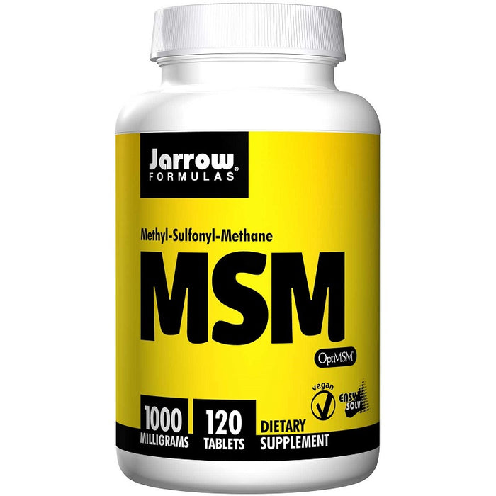 jarrow-formulas-msm-1000-mg-120-tablets - Supplements-Natural & Organic Vitamins-Essentials4me
