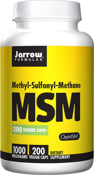 jarrow-formulas-msm-1000-mg-200-capsules - Supplements-Natural & Organic Vitamins-Essentials4me