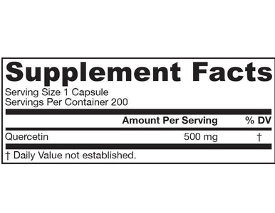 jarrow-formulas-quercetin-500-mg-200-capsules - Supplements-Natural & Organic Vitamins-Essentials4me