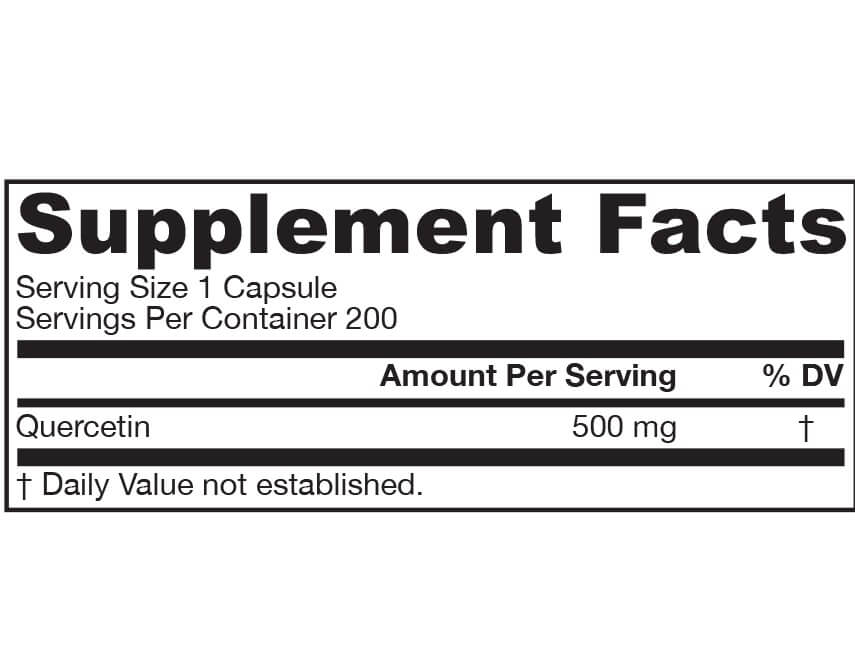 jarrow-formulas-quercetin-500-mg-200-capsules - Supplements-Natural & Organic Vitamins-Essentials4me