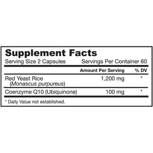 jarrow-formulas-red-yeast-rice-co-q10-120-capsules - Supplements-Natural & Organic Vitamins-Essentials4me