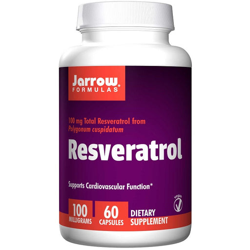 jarrow-formulas-resveratrol-100-mg-60-capsules - Supplements-Natural & Organic Vitamins-Essentials4me