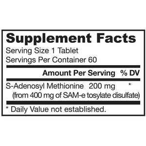 jarrow-formulas-sam-e-200-200-mg-60-tablets - Supplements-Natural & Organic Vitamins-Essentials4me