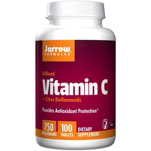 jarrow-formulas-buffered-vitamin-c-citrus-bioflavanoids-750-mg-100-tablets - Supplements-Natural & Organic Vitamins-Essentials4me