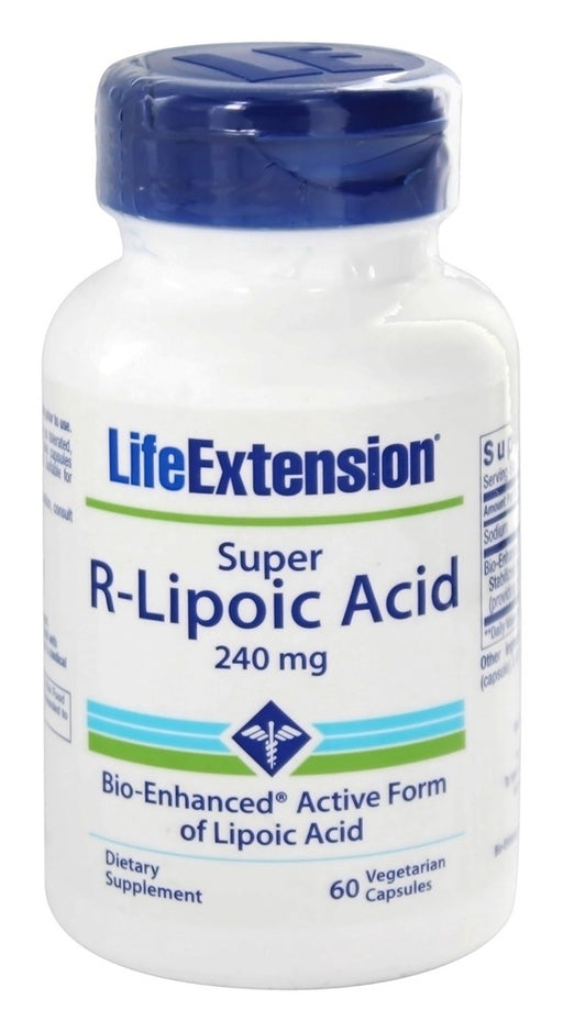 life-extension-super-r-lipoic-acid-240-mg-60-veg-capsules - Supplements-Natural & Organic Vitamins-Essentials4me