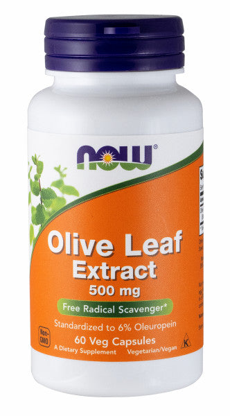now-foods-olive-leaf-extract-vegetarian-500-mg-60-vegetarian-capsules - Supplements-Natural & Organic Vitamins-Essentials4me