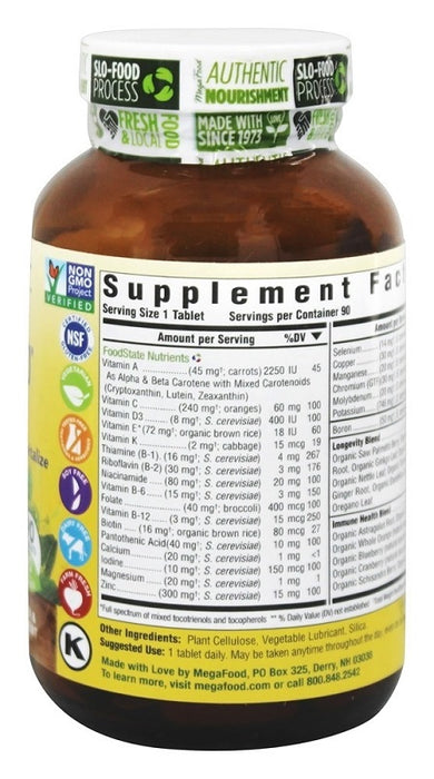 megafood-dailyfoods-men-over-40-one-daily-iron-free-90-vegetarian-tablets - Supplements-Natural & Organic Vitamins-Essentials4me