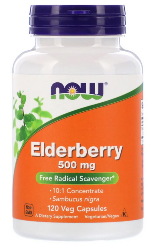 now-foods-elderberry-500-mg-120-veg-capsules - Supplements-Natural & Organic Vitamins-Essentials4me