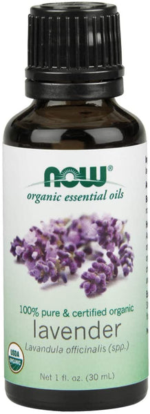 Now Foods Organic Essential Oils Lavender 1 fl oz (30 ml)