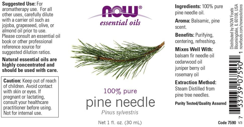 now-foods-essential-oils-pine-needle-1-fl-oz-30-ml - Supplements-Natural & Organic Vitamins-Essentials4me