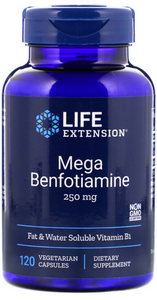 life-extension-mega-benfotiamine-250-mg-120-vegetarian-capsules - Supplements-Natural & Organic Vitamins-Essentials4me