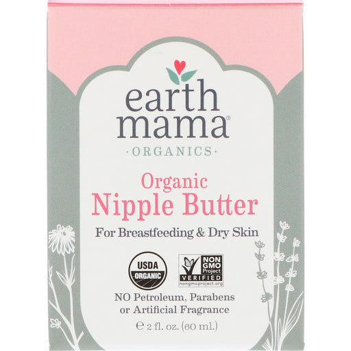earth-mama-organic-nipple-butter-2-fl-oz-60-ml - Supplements-Natural & Organic Vitamins-Essentials4me