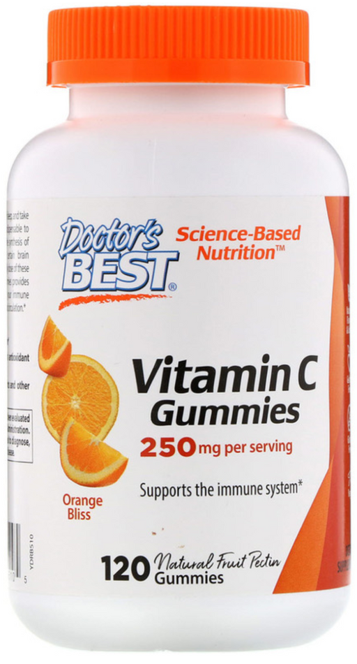doctors-best-vitamin-c-gummies-250mgper-serving-120ct - Supplements-Natural & Organic Vitamins-Essentials4me