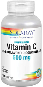 solaray-vitamin-c-with-bioflavonoid-complex-buffered-250ct-500mg - Supplements-Natural & Organic Vitamins-Essentials4me