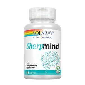 solaray-sharpmind-cognitive-support-formula-60ct - Supplements-Natural & Organic Vitamins-Essentials4me