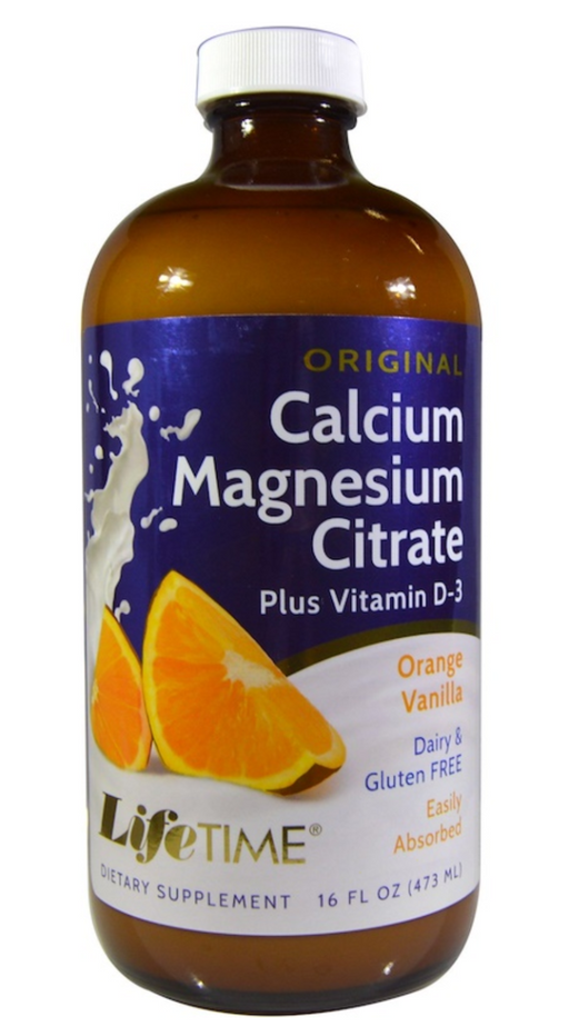 lifetime-cal-mag-citrate-phosphorus-free-orange-vanilla-orange-vanilla-16oz - Supplements-Natural & Organic Vitamins-Essentials4me