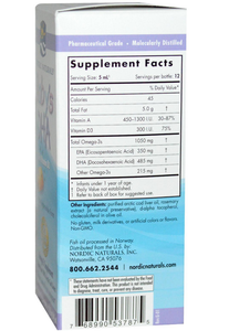 nordic-naturals-babys-dha-with-vitamin-d3-2-fl-oz-60-ml - Supplements-Natural & Organic Vitamins-Essentials4me