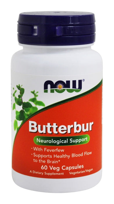 now-foods-butterbur-60-vegetarian-capsules - Supplements-Natural & Organic Vitamins-Essentials4me