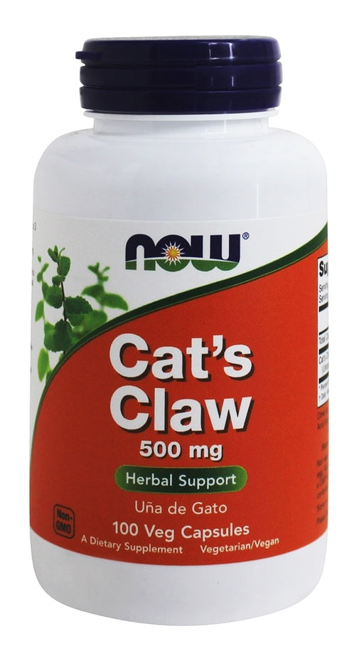 now-foods-cats-claw-500-mg-100-vegetarian-capsules - Supplements-Natural & Organic Vitamins-Essentials4me