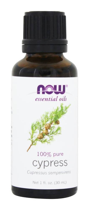 now-foods-100-pure-essential-oil-cypress-1-oz - Supplements-Natural & Organic Vitamins-Essentials4me
