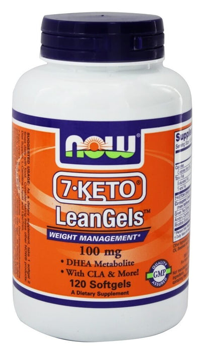now-foods-7-keto-leangels-100-mg-120-softgels - Supplements-Natural & Organic Vitamins-Essentials4me