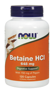 now-foods-betaine-hcl-648-mg-120-capsules - Supplements-Natural & Organic Vitamins-Essentials4me