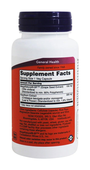 now-foods-blood-pressure-health-90-vcaps - Supplements-Natural & Organic Vitamins-Essentials4me