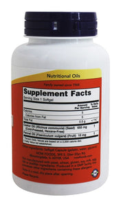 now-foods-castor-oil-650-mg-120-softgels - Supplements-Natural & Organic Vitamins-Essentials4me