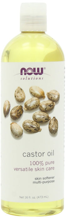 now-foods-solutions-castor-oil-16-fl-oz - Supplements-Natural & Organic Vitamins-Essentials4me