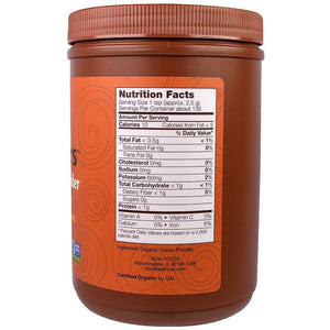 now-foods-cocoa-lovers-organic-cocoa-powder-12-oz-340-g - Supplements-Natural & Organic Vitamins-Essentials4me