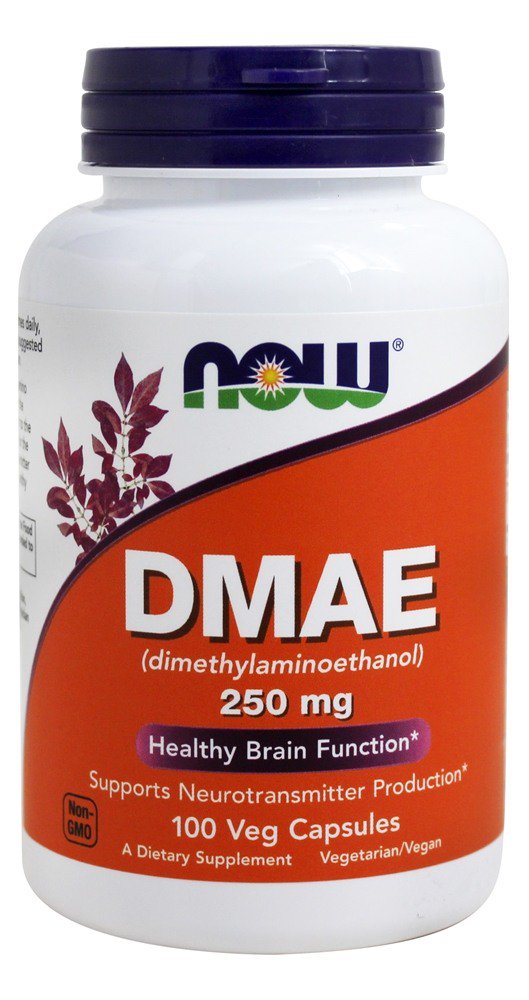NOW Foods DMAE 250 mg 100 Veg Capsules