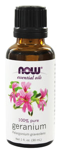 now-foods-essential-oils-geranium-oil-1-fl-oz-30-ml - Supplements-Natural & Organic Vitamins-Essentials4me