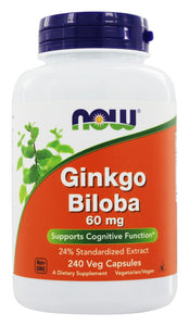 now-foods-ginkgo-biloba-60-mg-240-veg-caps - Supplements-Natural & Organic Vitamins-Essentials4me