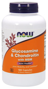now-foods-glucosamine-chondroitin-with-msm-180-capsules - Supplements-Natural & Organic Vitamins-Essentials4me