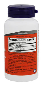 now-foods-l-carnitine-500-mg-60-veggie-capsules - Supplements-Natural & Organic Vitamins-Essentials4me