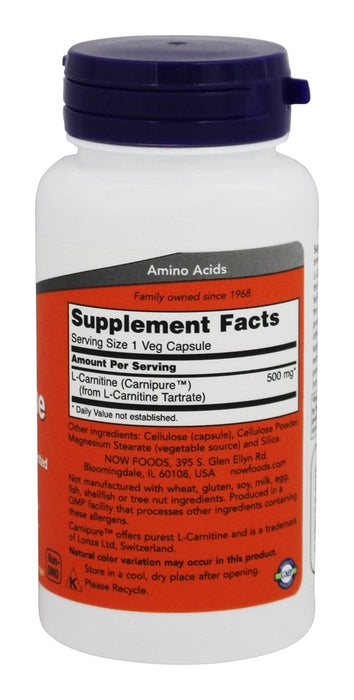 now foods l-carnitine 1,000 mg Liquid Now Foods Triple Strength L-Carnitine