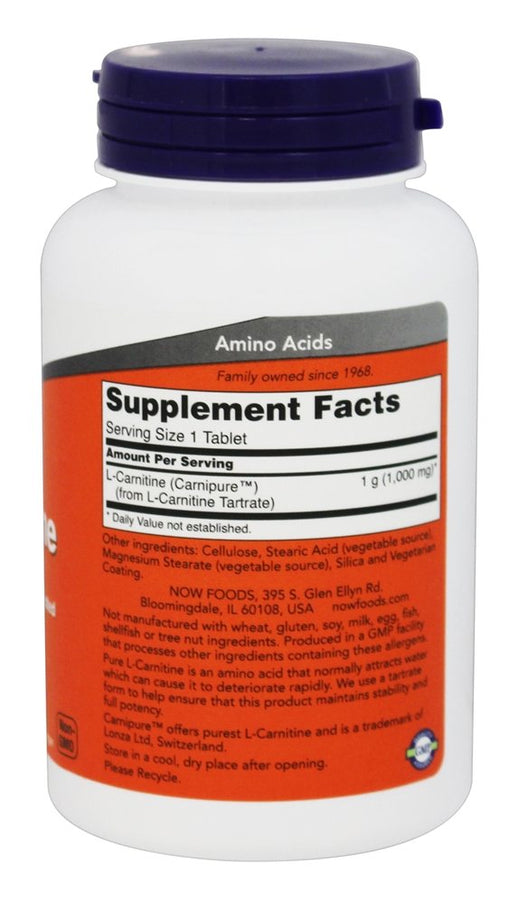 L-Carnitina, 1000mg - 50 Compresse - Eco Supplements - Foto 9