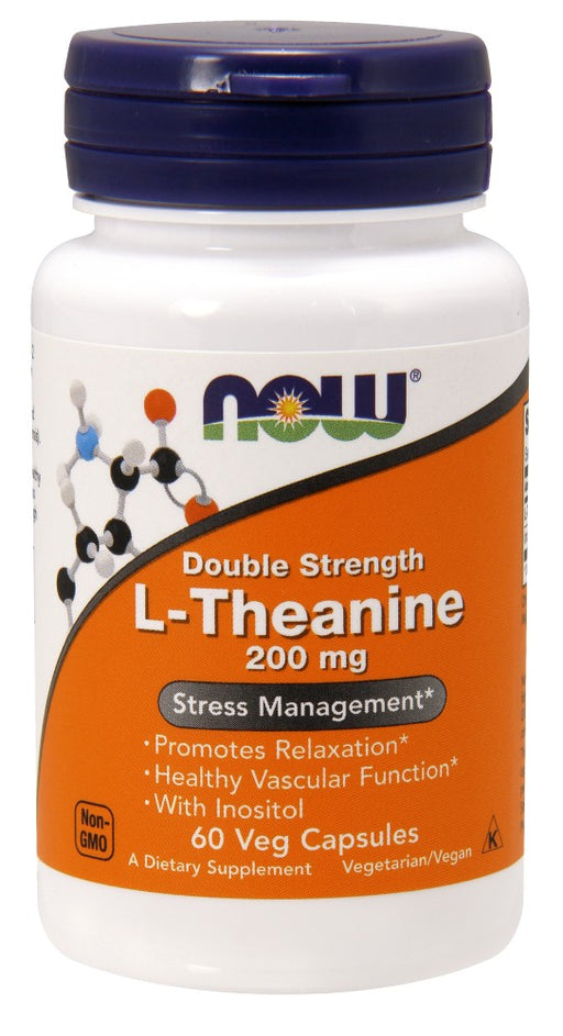 now-foods-l-theanine-200-mg-60-veg-capsules - Supplements-Natural & Organic Vitamins-Essentials4me