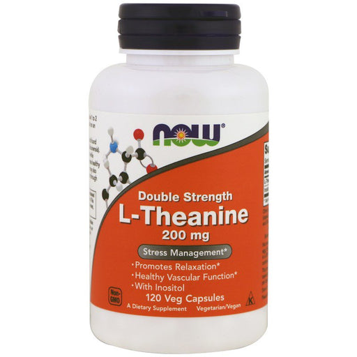 now-foods-l-theanine-double-strength-200-mg-120-vegetarian-capsules - Supplements-Natural & Organic Vitamins-Essentials4me