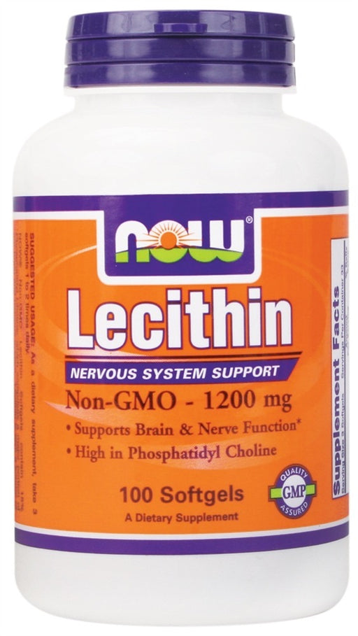 now-foods-lecithin-19-grain-1200-mg-100-softgels - Supplements-Natural & Organic Vitamins-Essentials4me