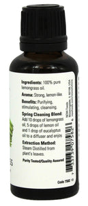 now-foods-essential-oils-lemongrass-1-fl-oz-30-ml - Supplements-Natural & Organic Vitamins-Essentials4me