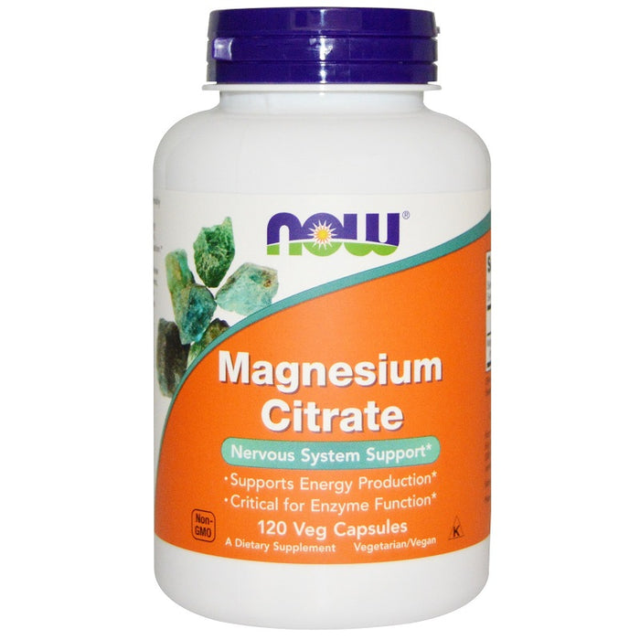 now-foods-magnesium-citrate-120-veg-capsules - Supplements-Natural & Organic Vitamins-Essentials4me