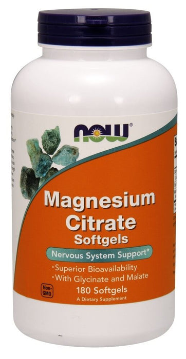 now-foods-magnesium-citrate-180-softgels - Supplements-Natural & Organic Vitamins-Essentials4me