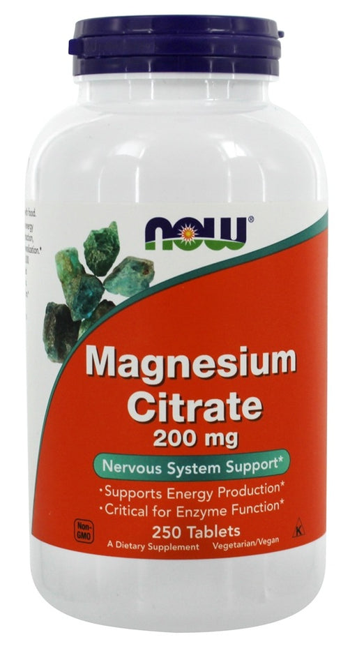 now-foods-magnesium-citrate-200-mg-250-tablets - Supplements-Natural & Organic Vitamins-Essentials4me
